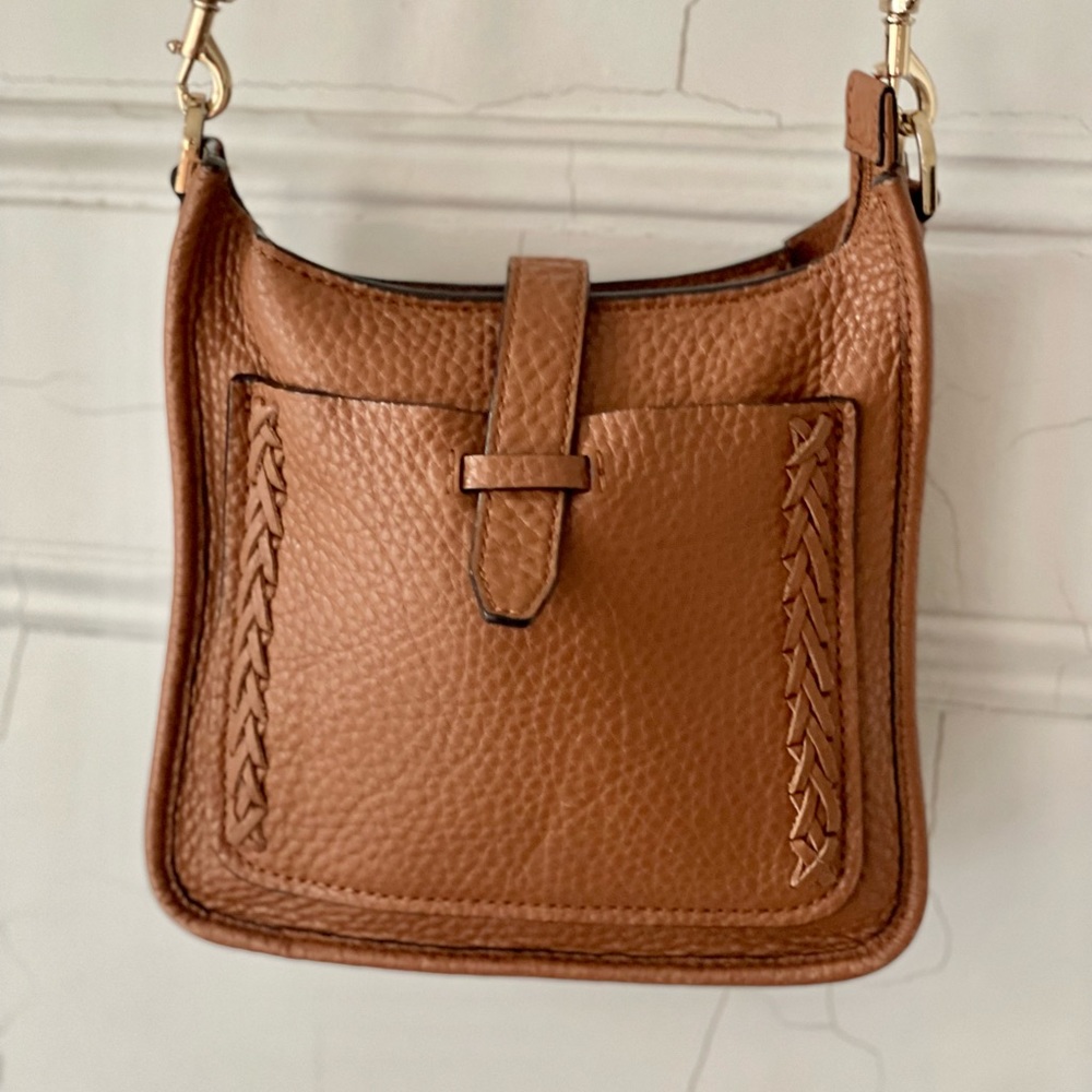 Adorable Rebecca Minkoff Unlined crossbody bag in almond